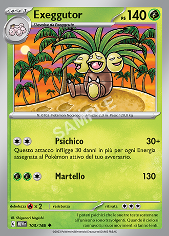 103/165 Exeggutor - 151 (MEW)