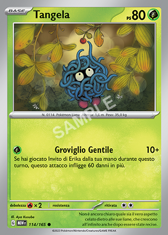 114/165 Tangela - 151 (MEW)