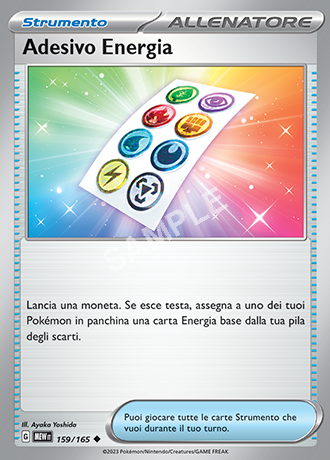 159/165 Adesivo Energia - 151 (MEW)