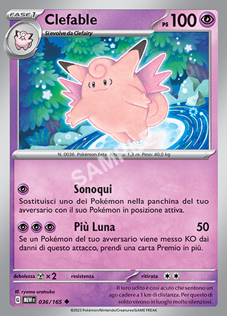 36/165 Clefable - 151 (MEW)