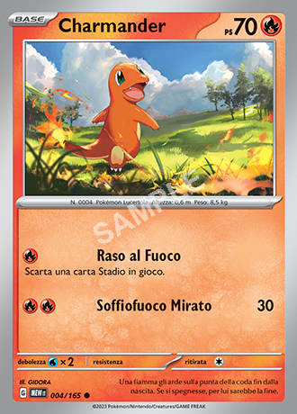 4/165 Charmander - 151 (MEW)