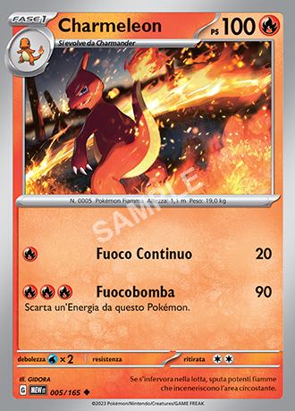 5/165 Charmeleon - 151 (MEW)
