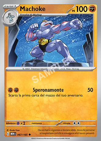 67/165 Machoke - 151 (MEW)