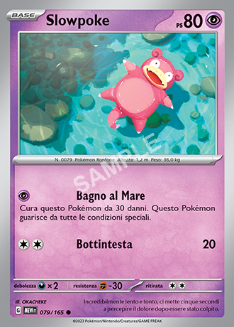 79/165 Slowpoke - 151 (MEW)