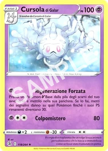 118/264 Cursola di Galar - COLPO FUSIONE