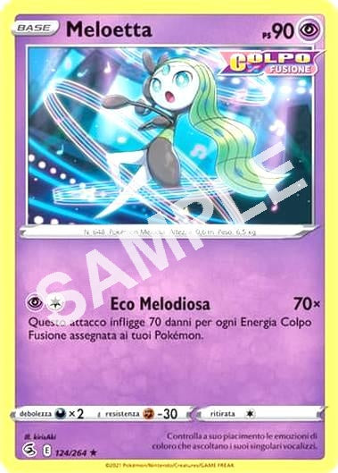 124/264 Meloetta - COLPO FUSIONE