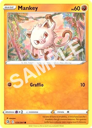 133/264 Mankey - COLPO FUSIONE