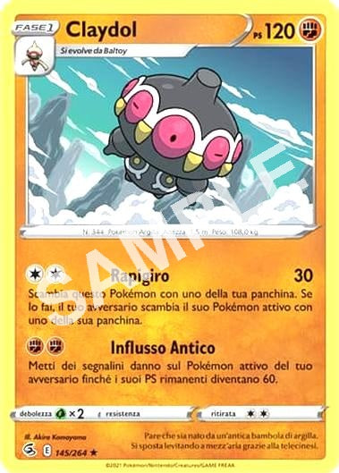 145/264 Claydon - COLPO FUSIONE