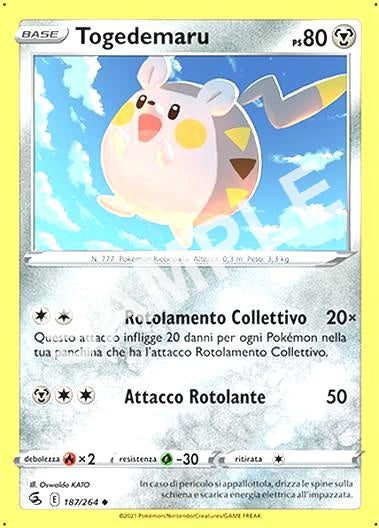 187/264 Togedemaru - COLPO FUSIONE