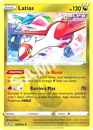 193/264 Latias - COLPO FUSIONE