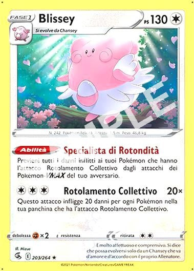 203/264 Blissey - COLPO FUSIONE