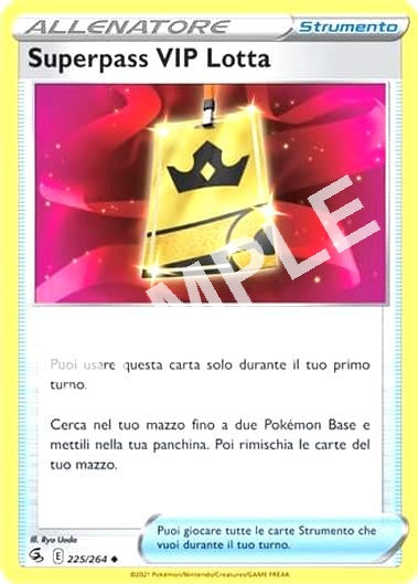 225/264 Superpass VIP Lotta - COLPO FUSIONE