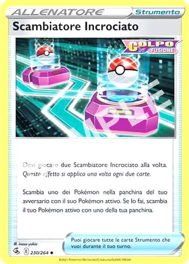 230/264 Scambiatore Incrociato - COLPO FUSIONE