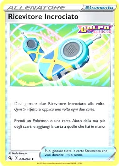 231/264 Ricevitore Incrociato - COLPO FUSIONE