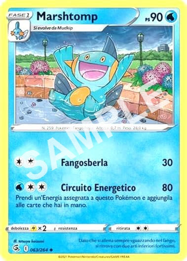 63/264 Marshtomp - COLPO FUSIONE