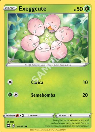 1. Exeggcute - ASTRI LUCENTI