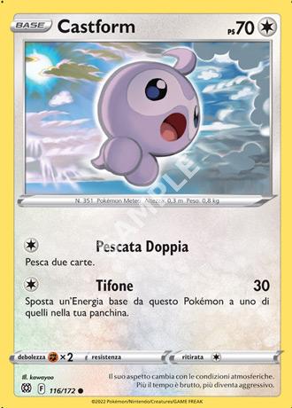 116. Castform - ASTRI LUCENTI