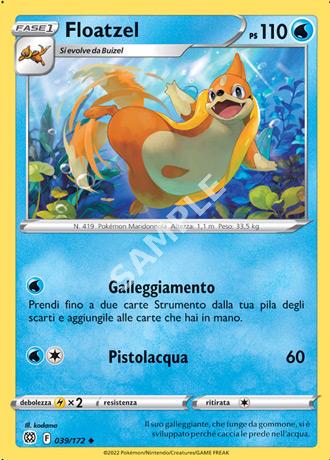 39. Floatzel - ASTRI LUCENTI