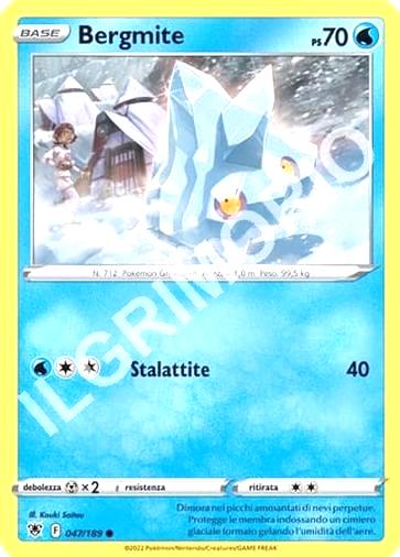 47/189 Bergmite - LUCENTEZZA SIDERALE
