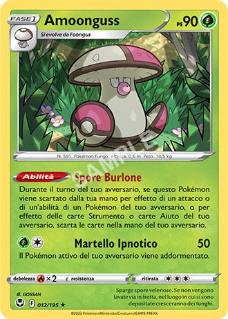 12/195 Amoonguss - TEMPESTA ARGENTATA