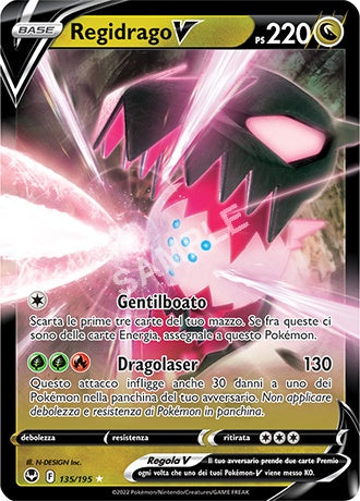 135/195 Regidrago V - TEMPESTA ARGENTATA