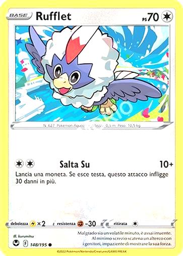 148/195 Rufflet - TEMPESTA ARGENTATA