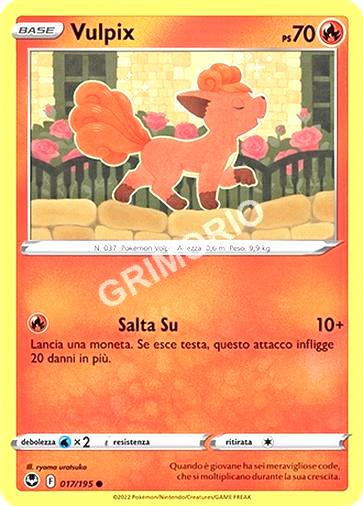 17/195 Vulpix - TEMPESTA ARGENTATA