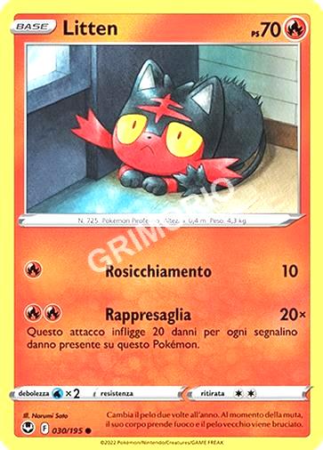 30/195 Litten - TEMPESTA ARGENTATA