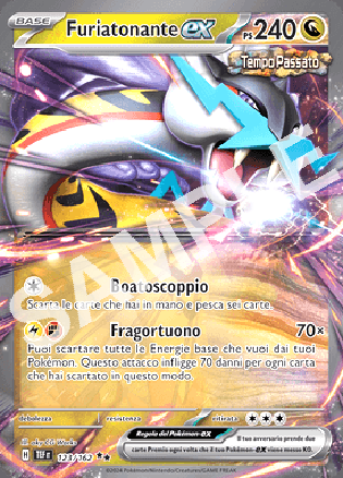 123/162 Furiatonante EX - CRONOFORZE