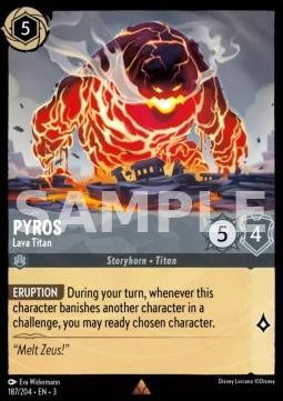 187. Pyros Titano Di Lava - NELLE TERRE D'INCHIOSTRO