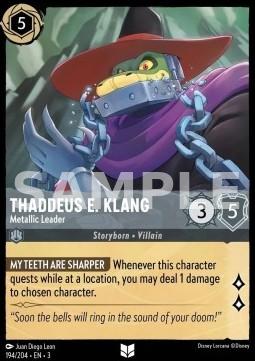 194. Thaddeus Tuono Leader Metallico - NELLE TERRE D'INCHIOSTRO