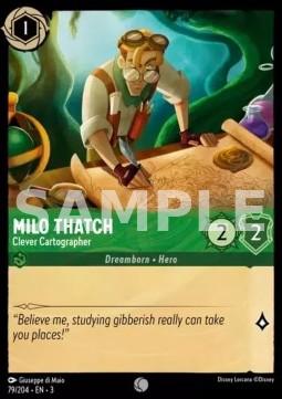 79. Milo Thatch Cartografo Brillante - NELLE TERRE D'INCHIOSTRO