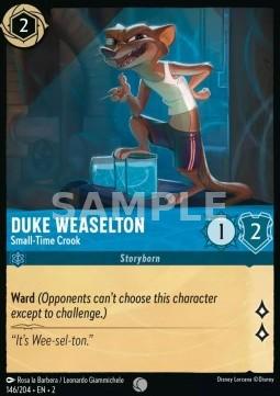 146. Duke Weaselton Small-Time Crook / Duke Donnolesi Ladruncolo Da Quattro Soldi - RISE OF THE FLOODBORN
