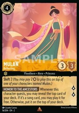 16. Mulan Reflecting  - RISE OF THE FLOODBORN