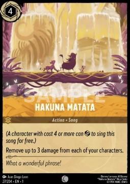 27. Hakuna Matata - THE FIRST CHAPTER