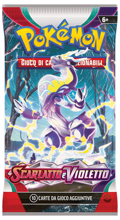 Busta Pokemon SCARLATTO E VIOLETTO (Artwork Casuale) - ITA