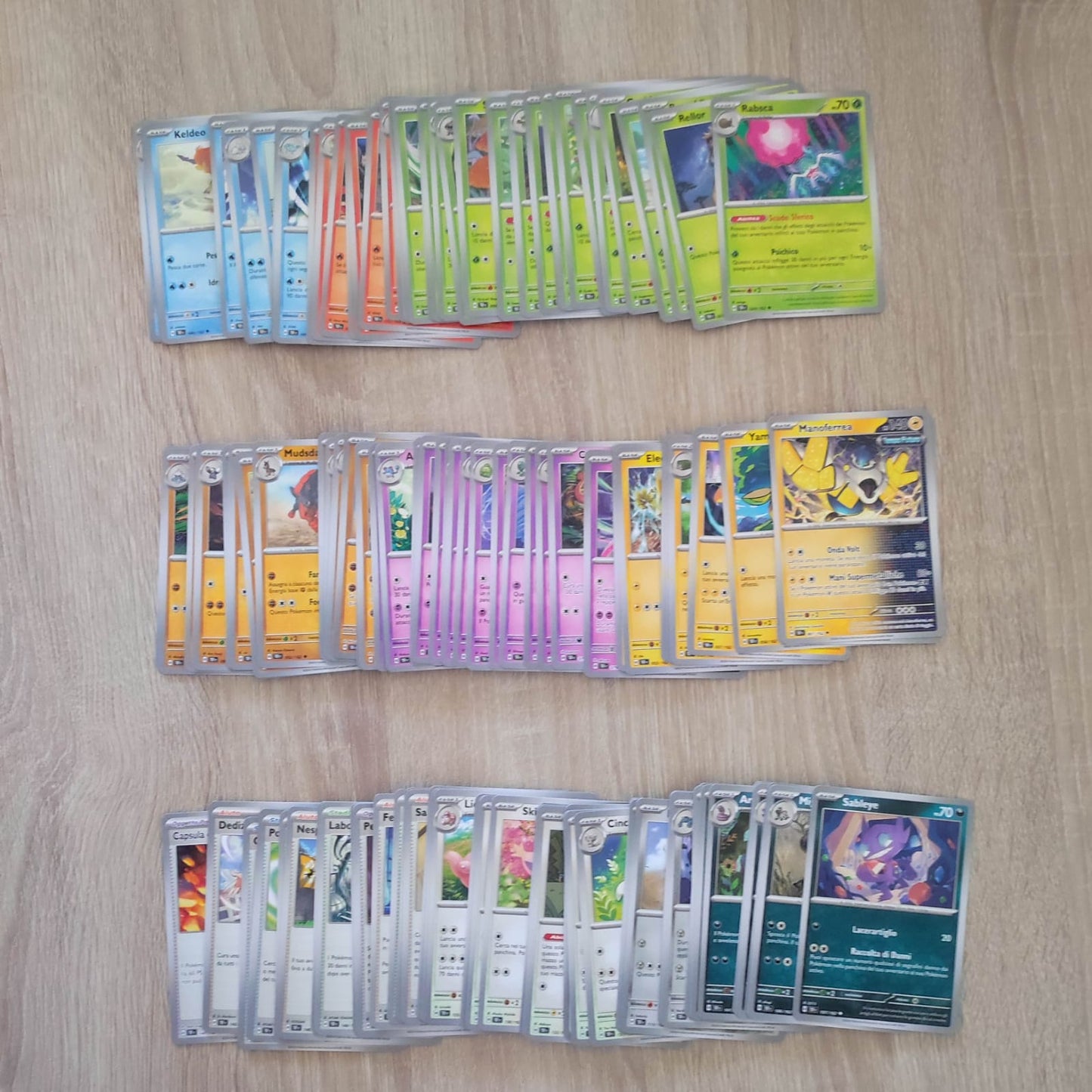 POKEMON - Set Completo COMUNI + NON COMUNI - CRONOFORZE