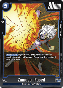 45. Zamasu : Fused - BLAZING AURA - FB02