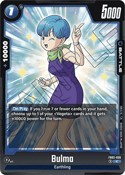 56. Bulma - BLAZING AURA - FB02