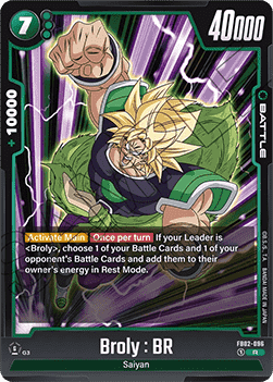 96. Broly : BR - BLAZING AURA - FB02