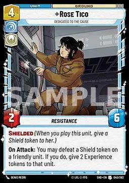 45. Rose Tico Fedele Alla Causa - STAR WARS UNLIMITED - SHD