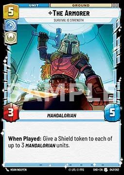 47. Armaiola La Sopravivenza E' Forza - STAR WARS UNLIMITED - SHD