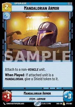 73. Armatura Mandaloriana - OMBRE SULLA GALASSIA - SHD