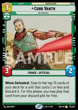 115. Cobb Vanth Lo Sceriffo - OMBRE SULLA GALASSIA - SHD