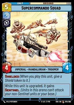 34. Squadra Di Supercommando - STAR WARS UNLIMITED - SHD