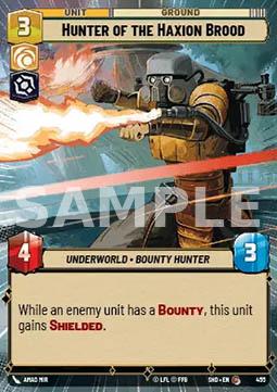 455. Cacciatore Dell'Haxion Brood - OMBRE SULLA GALASSIA - SHD