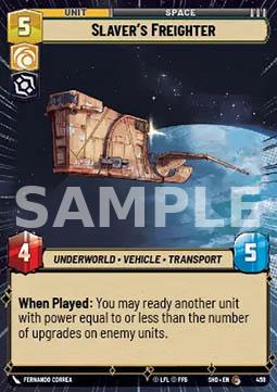 458. Slaver's Freighter  - OMBRE SULLA GALASSIA - SHD