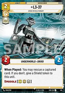 465. L3-37 Droid Revolutionary - OMBRE SULLA GALASSIA - SHD