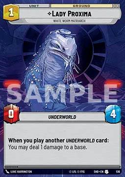 516. Lady Proxima White Worm Matriarch  -  OMBRE SULLA GALASSIA - SHD