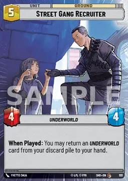 521. Street Gang Recruiter -  OMBRE SULLA GALASSIA - SHD